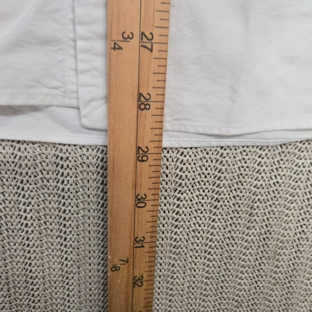 Polo Ralph Lauren Shirt Mens XL White Flesh Pony Button Up Down Long Sleeve